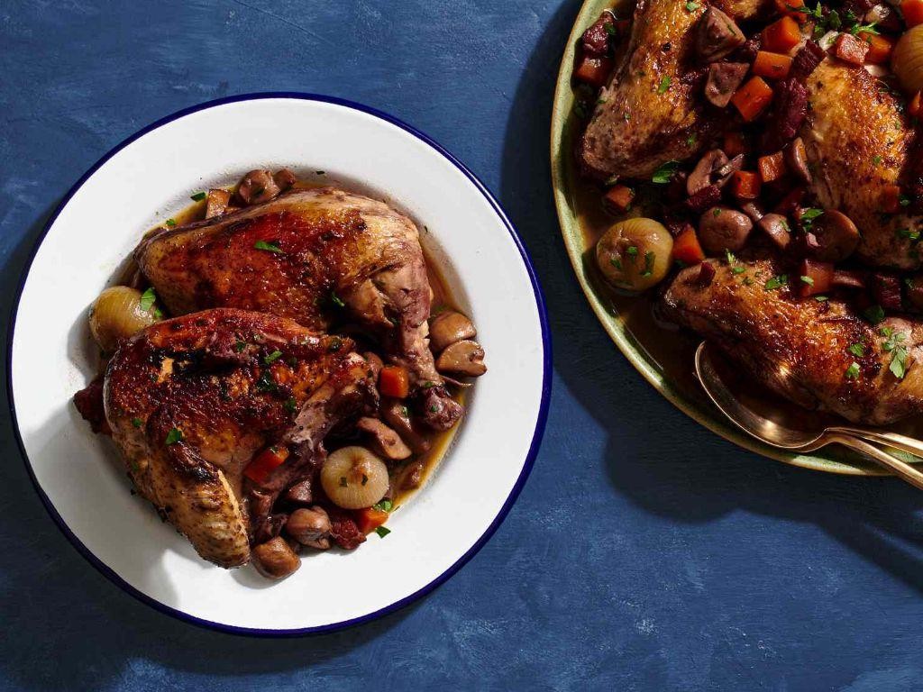 Red Wine Braised Stew Chicken