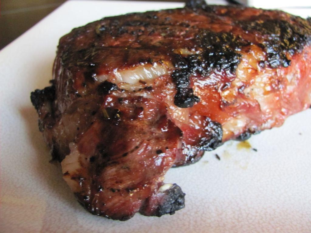Red Wine Marinated Ribeye Steak