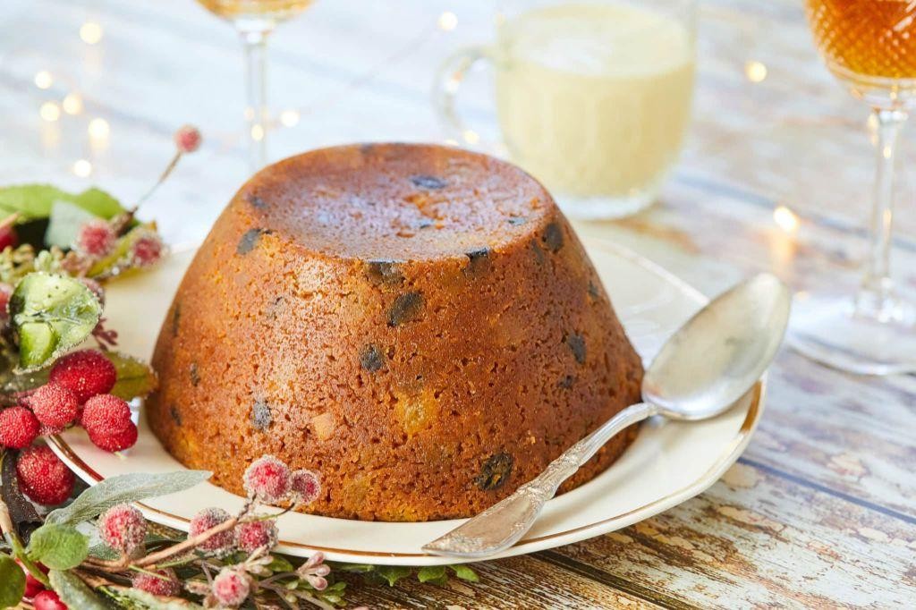 Rich Mincemeat Christmas Pudding