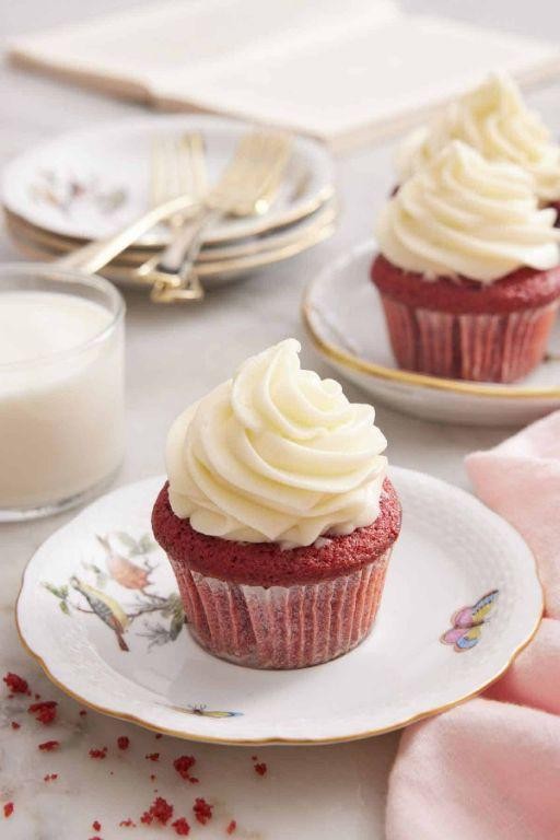 Rich Red Velvet Cupcakes