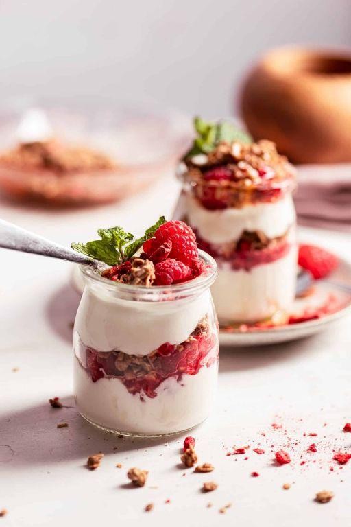Ricotta and Jam Breakfast Parfait