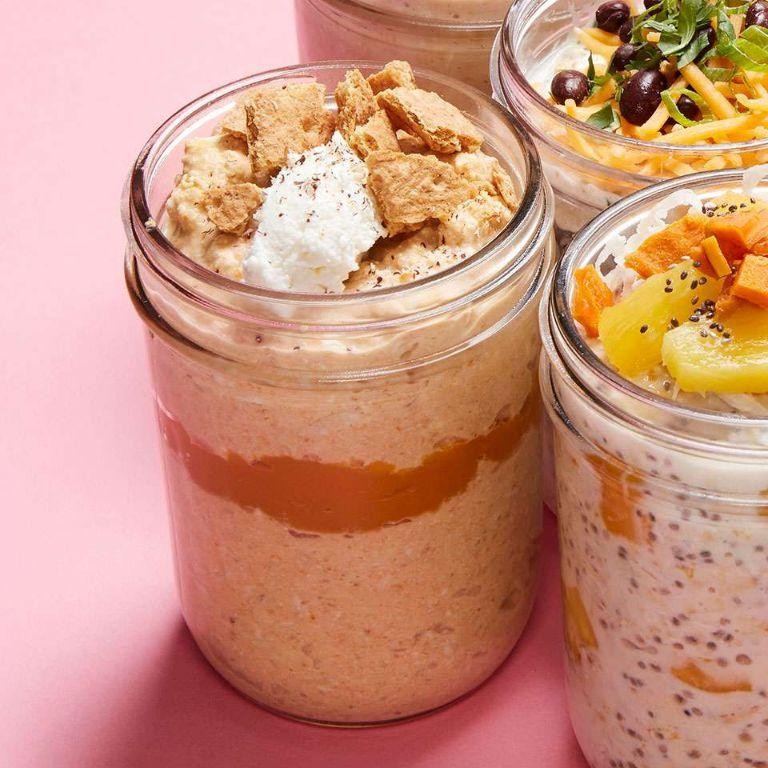 Ricotta and Pumpkin Spice Oatmeal