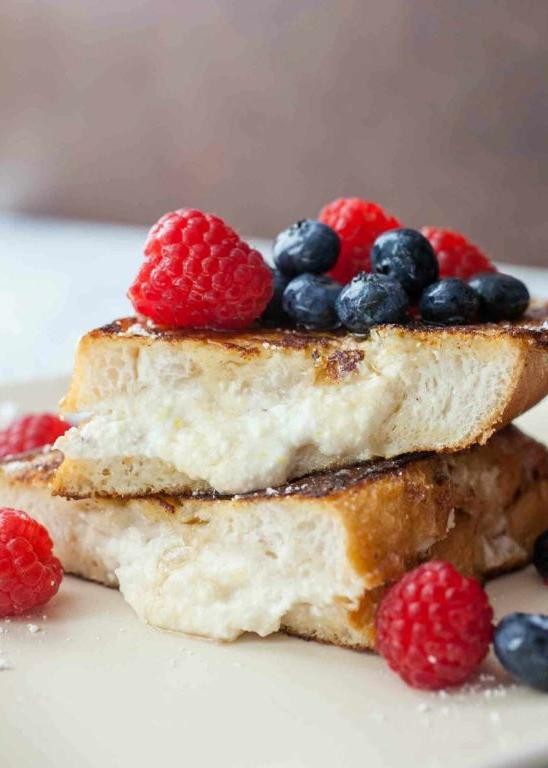 Ricotta-Stuffed French Toast