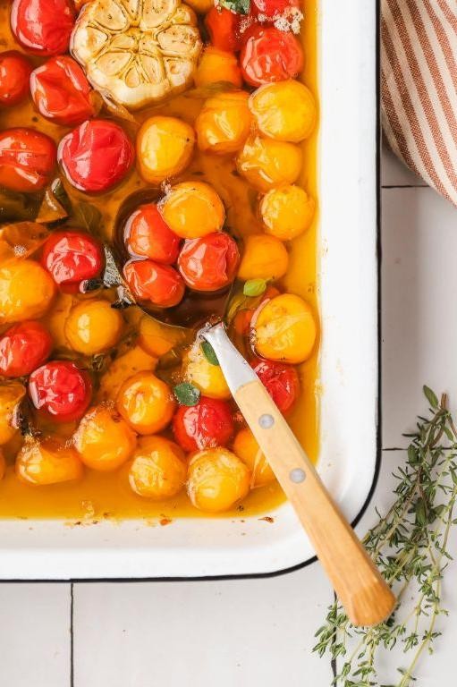 Roasted Cherry Tomato and Herb Confit