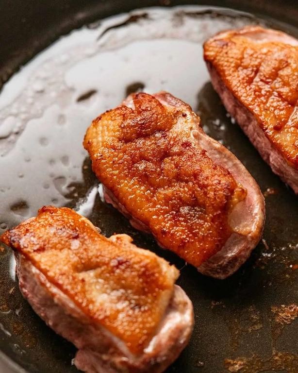 Roasted Duck Breast with Crispy Skin