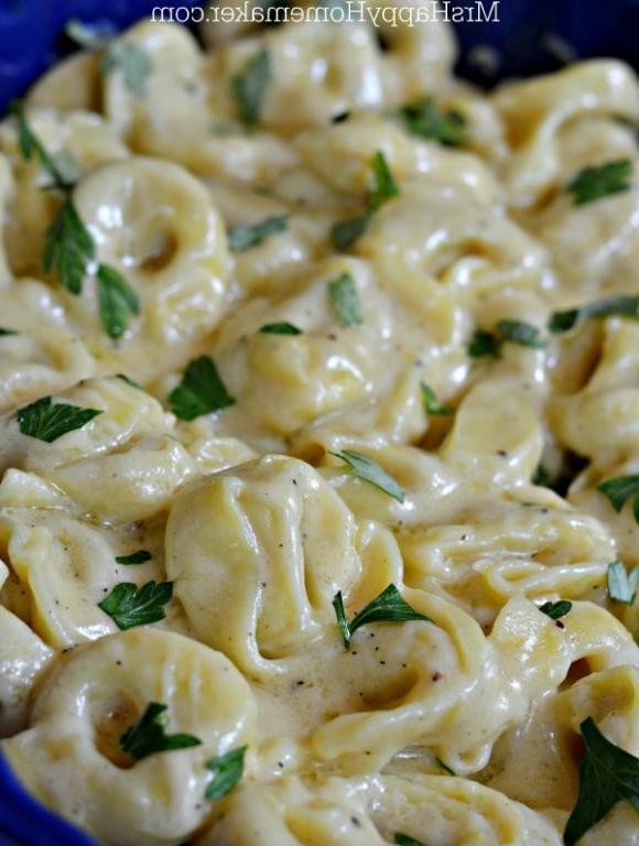 Roasted Garlic and Parmesan Tortellini