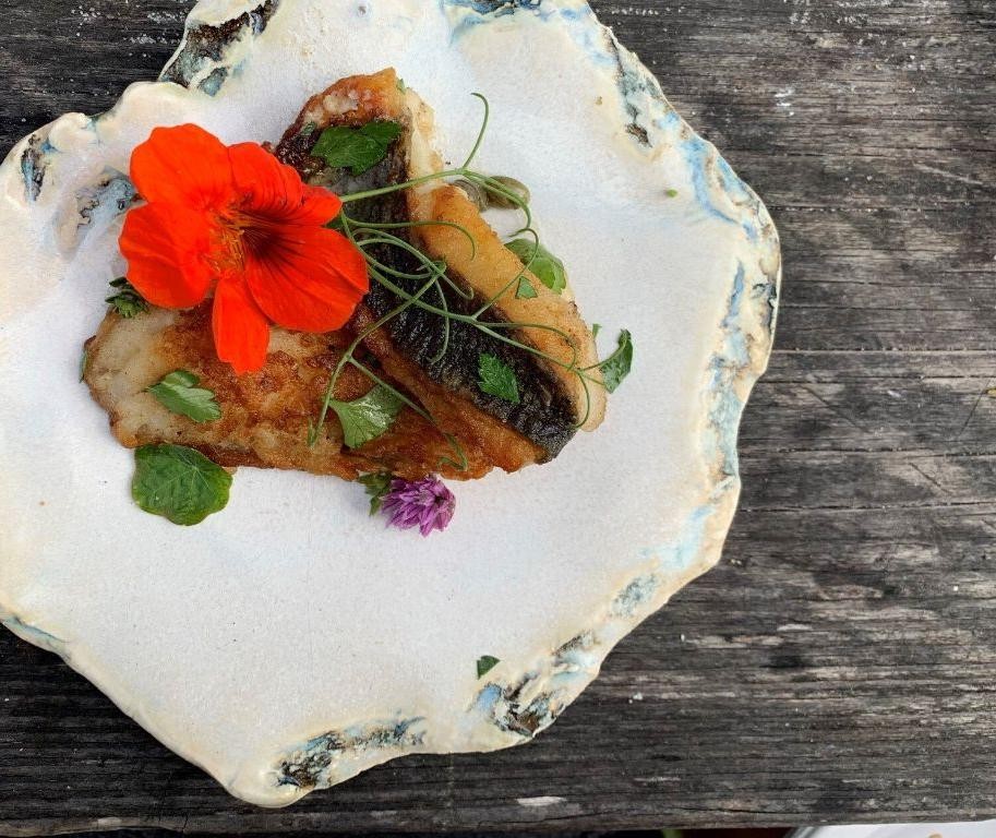 Rockfish Piccata with Capers and White Wine