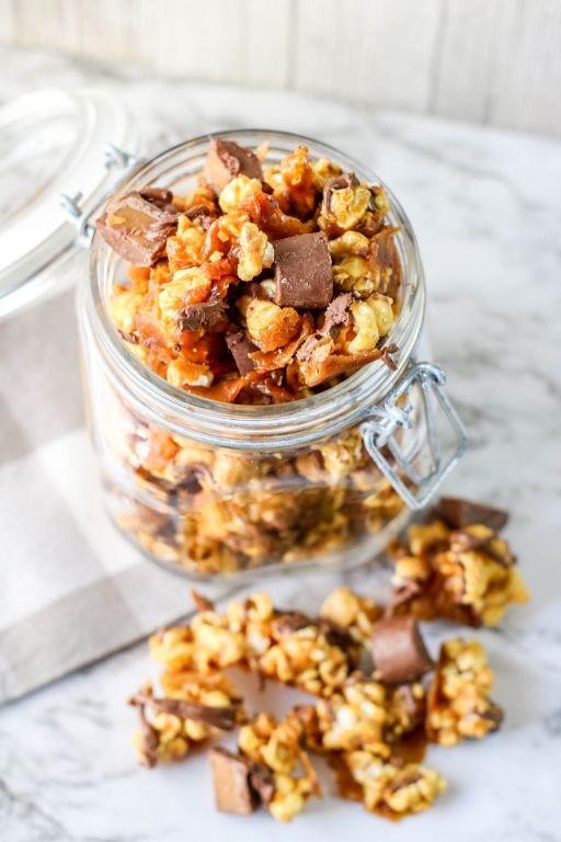 Rolo Caramel Popcorn