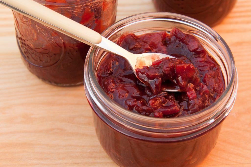 Rose Hip Chutney with Spices