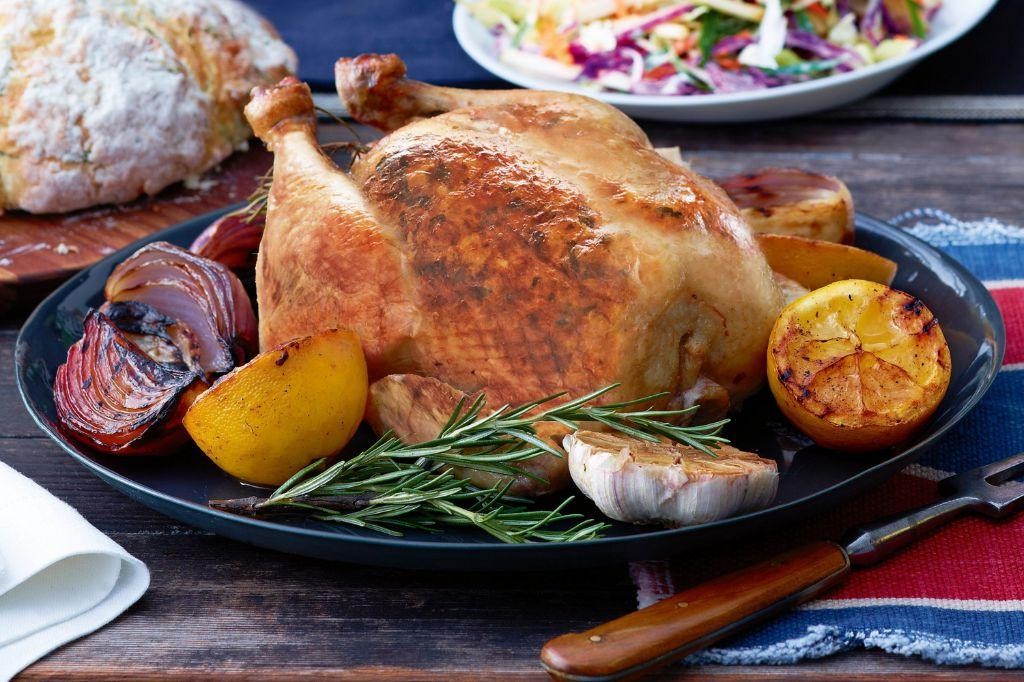 Rosemary Garlic Roasted Chicken