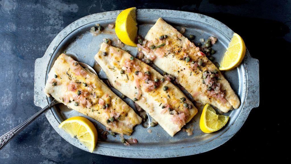 Rosemary Lemon Grilled Trout