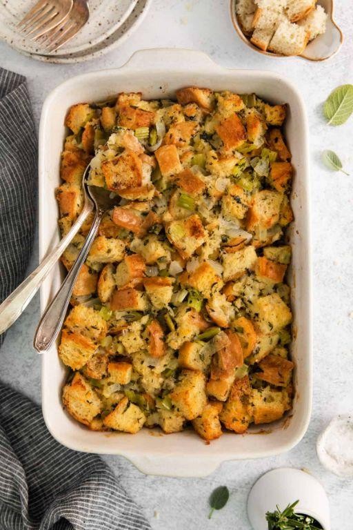 Rosemary Parmesan Stove Top Stuffing
