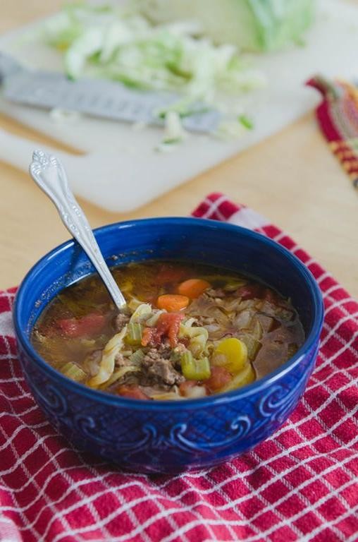 Rustic Cabbage and Tomato Soup