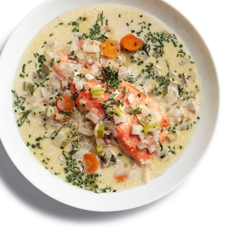 Salmon and Dill Chowder