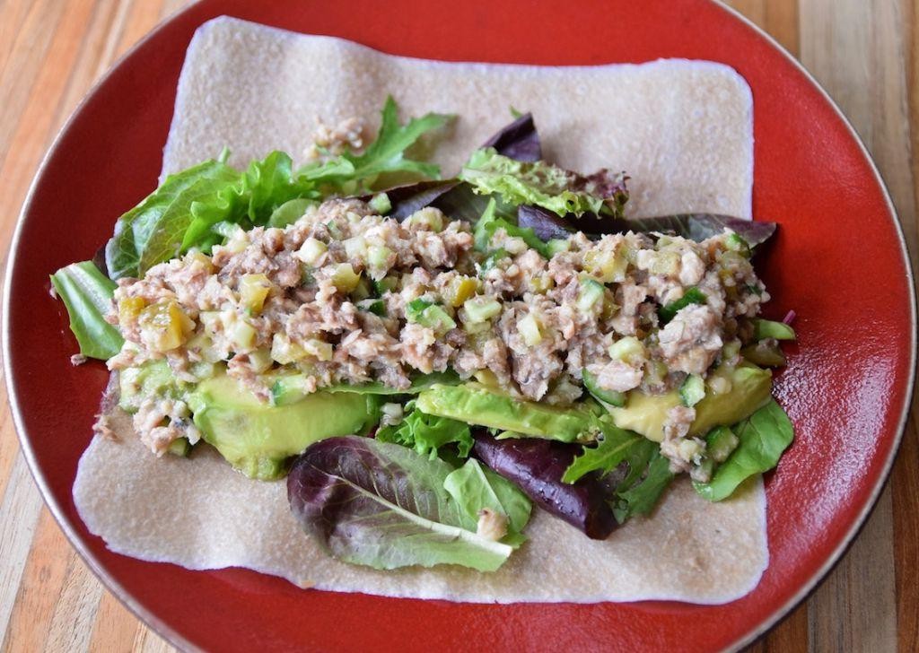 Sardine and Olive Protein Wrap