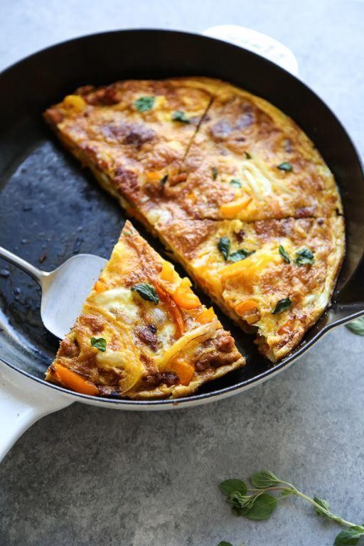 Sausage and Pepper Frittata