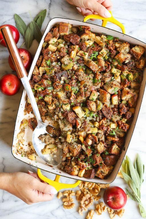 Savory Sausage and Apple Stove Top Stuffing