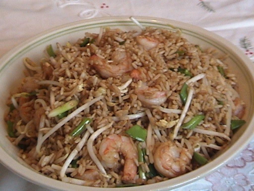 Scallion Shrimp Fried Rice