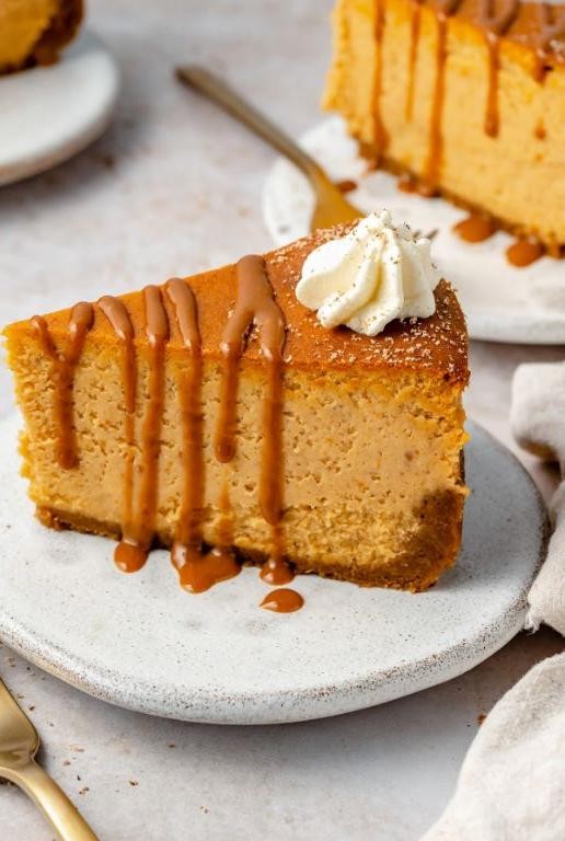Seminole Pumpkin Cheesecake with Gingersnap Crust