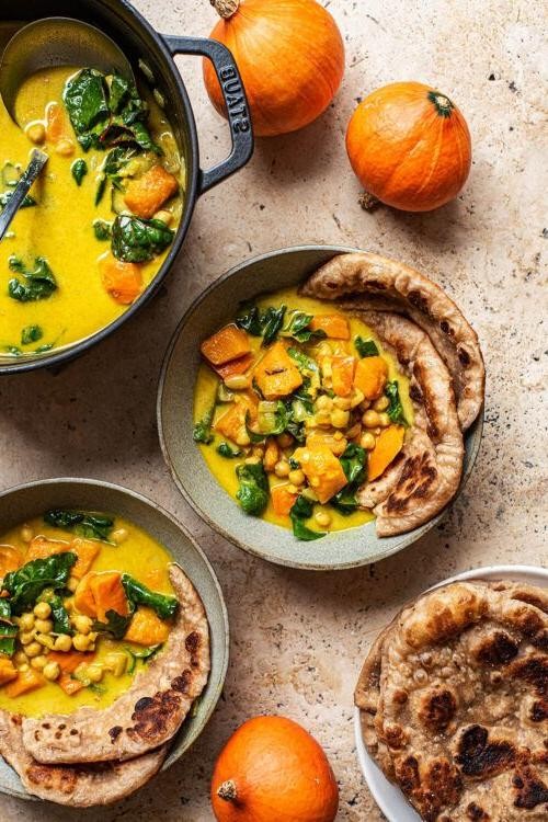 Seminole Pumpkin and Chickpea Curry