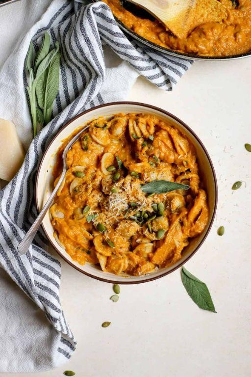 Seminole Pumpkin and Sage Pasta