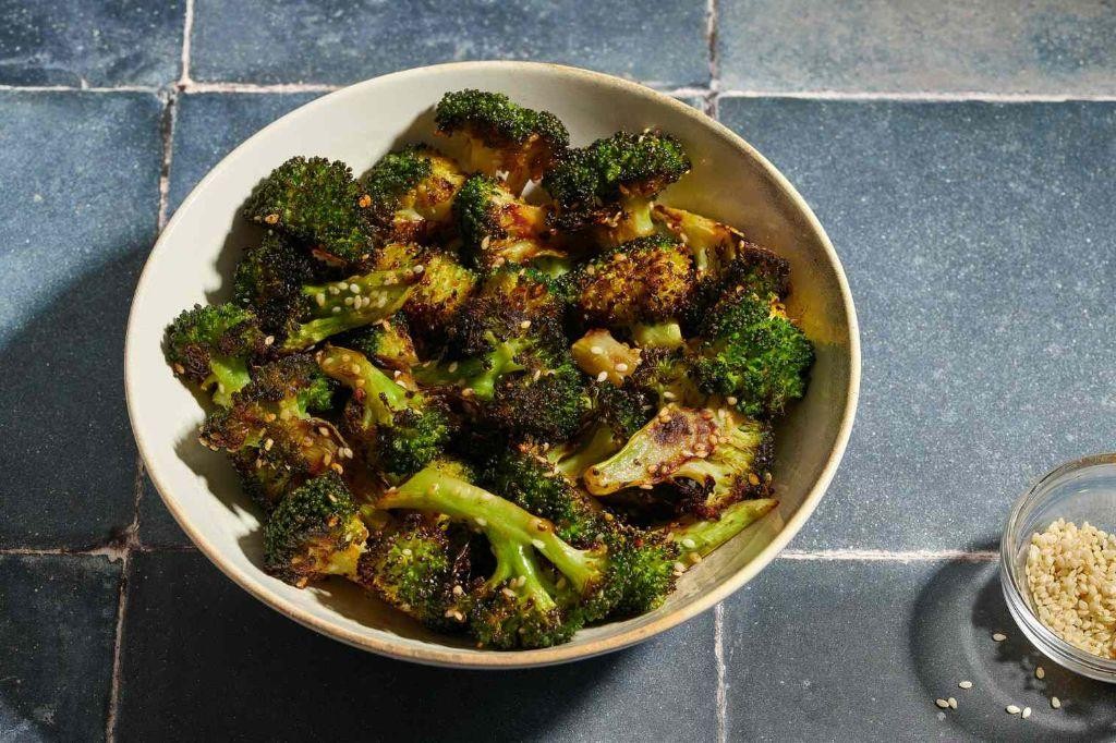 Sesame Soy Glazed Broccoli