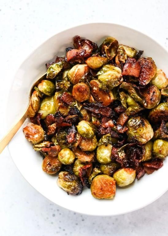 Sesame Soy Glazed Brussels Sprouts