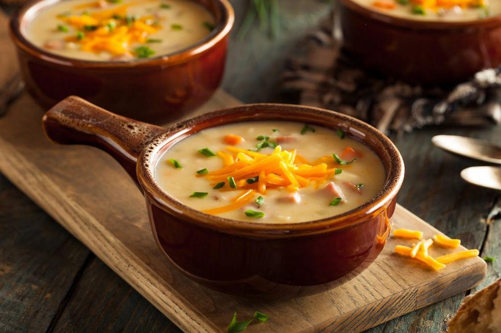 Shiner Bock beer cheese soup