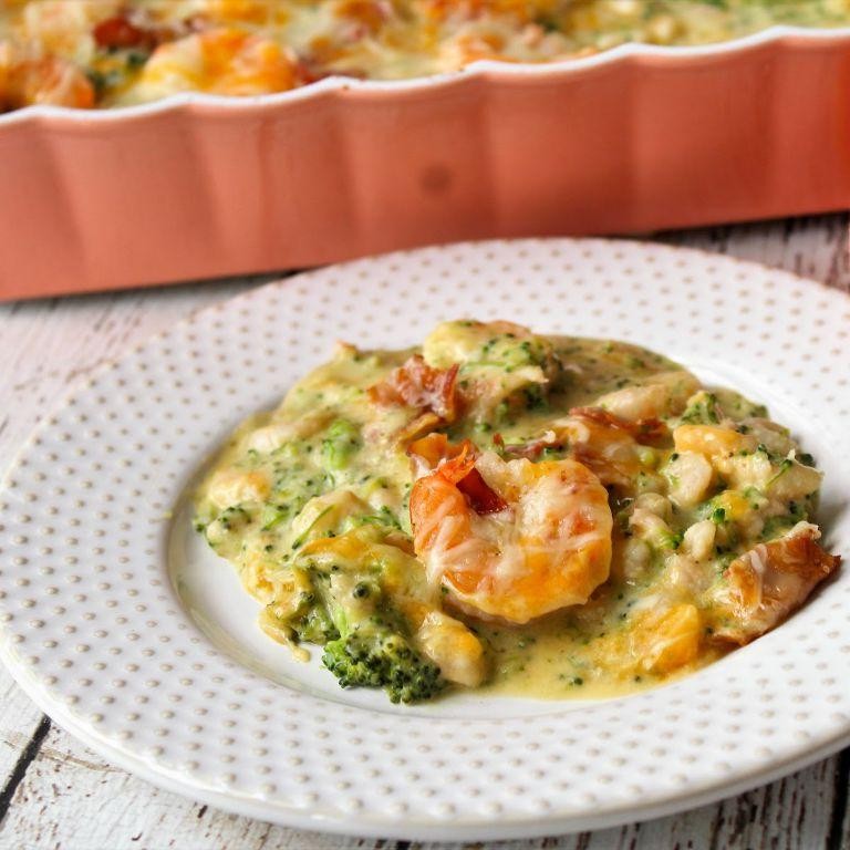 Shrimp and Broccoli Casserole