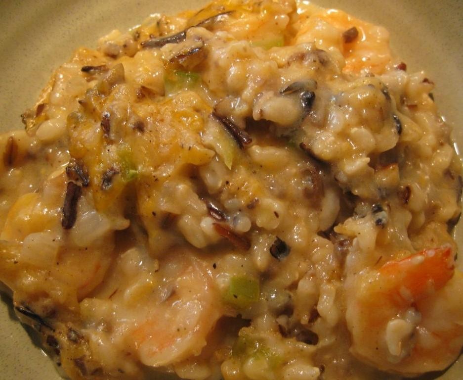 Shrimp and Wild Rice Casserole