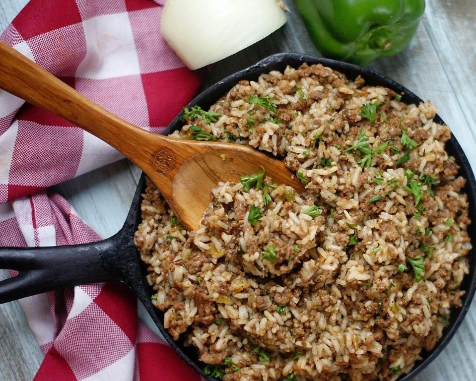 Simple Cajun Dirty Rice