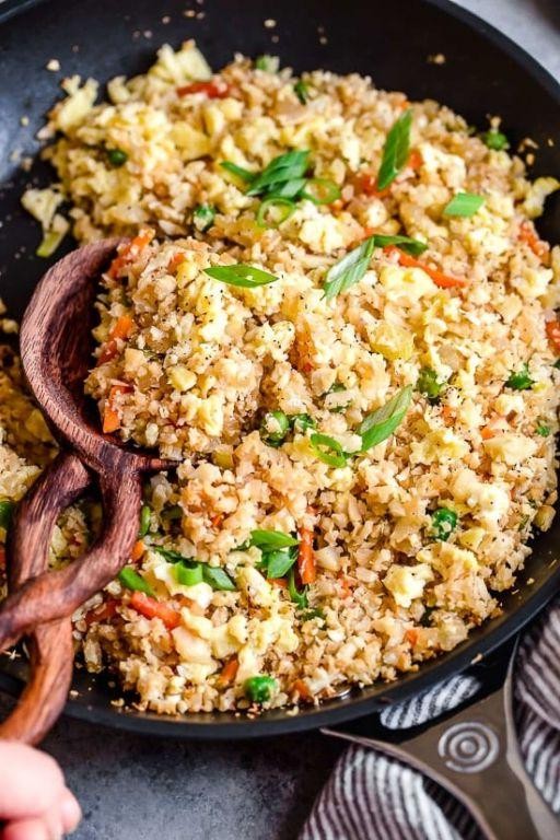 Skinny Girl Weight Watchers Cauliflower Fried Rice