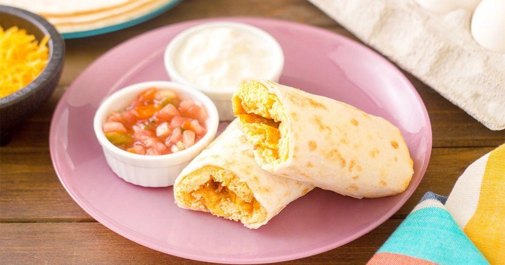 Skinny Girl Weight Watchers Egg White Breakfast Burrito