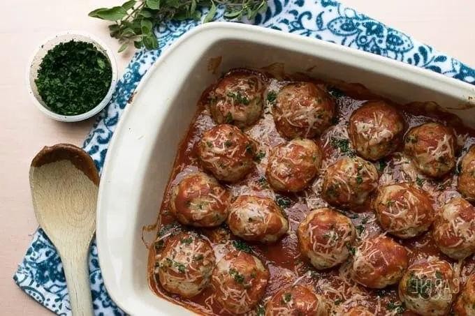 Skinny Girl Weight Watchers Turkey Meatballs