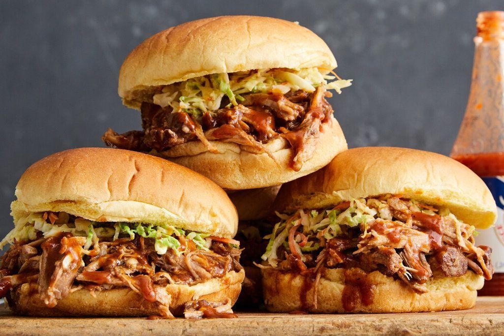 Slow Cooker BBQ Pulled Pork Sandwiches