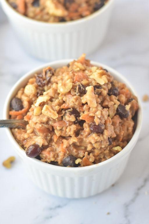 Slow Cooker Carrot Cake Oatmeal