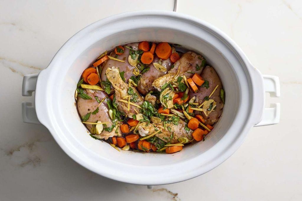 Slow Cooker Ginger Chicken Stew
