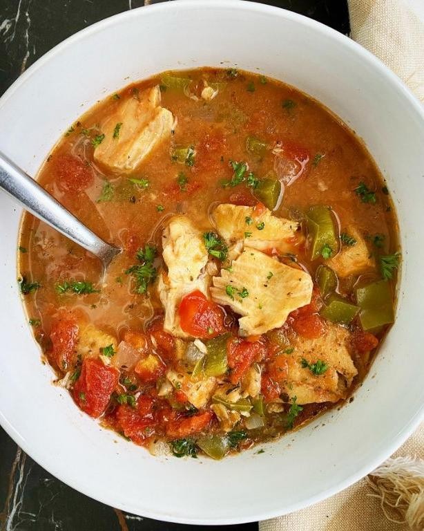 Slow Cooker Mediterranean Fish Stew