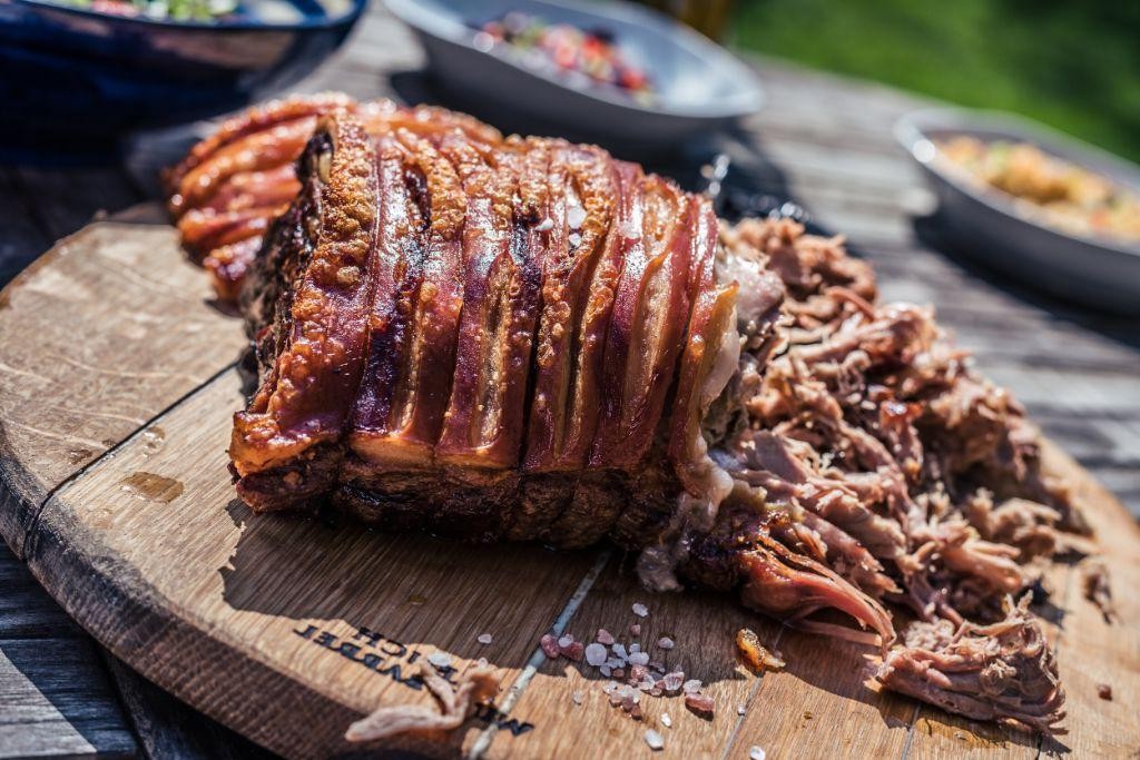 Slow Cooker Pork Steaks in Bourbon BBQ Sauce