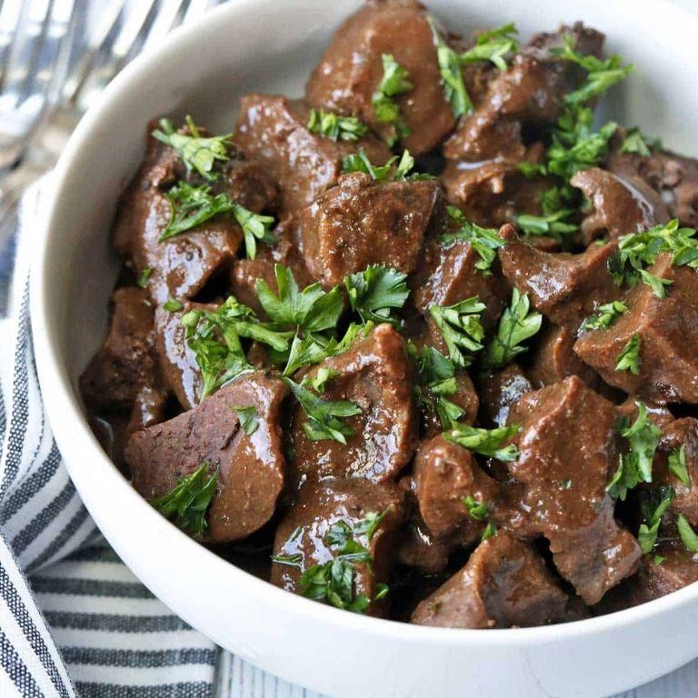 Slow-Cooked Beef Heart Stew with Root Vegetables
