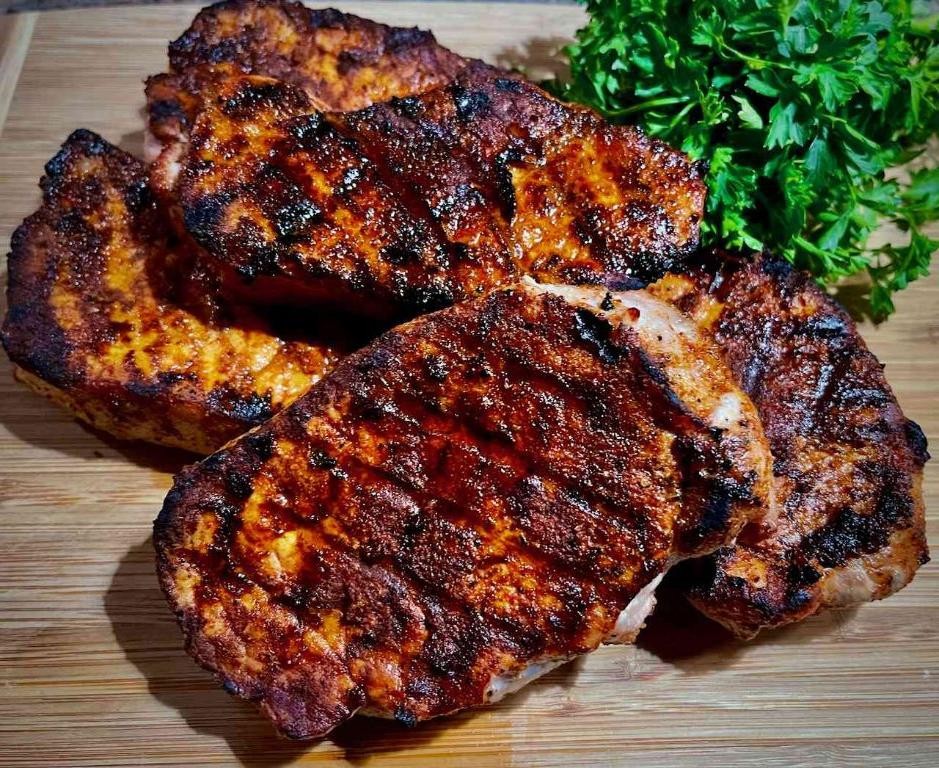 Smoked Paprika Pork Loin Steak