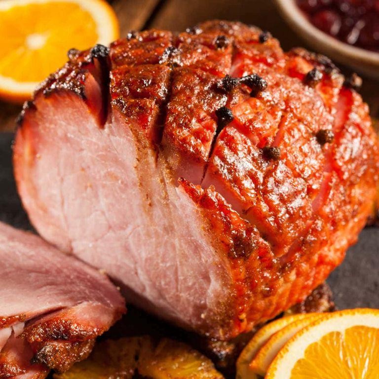Smoked Paprika and Molasses Glazed Ham