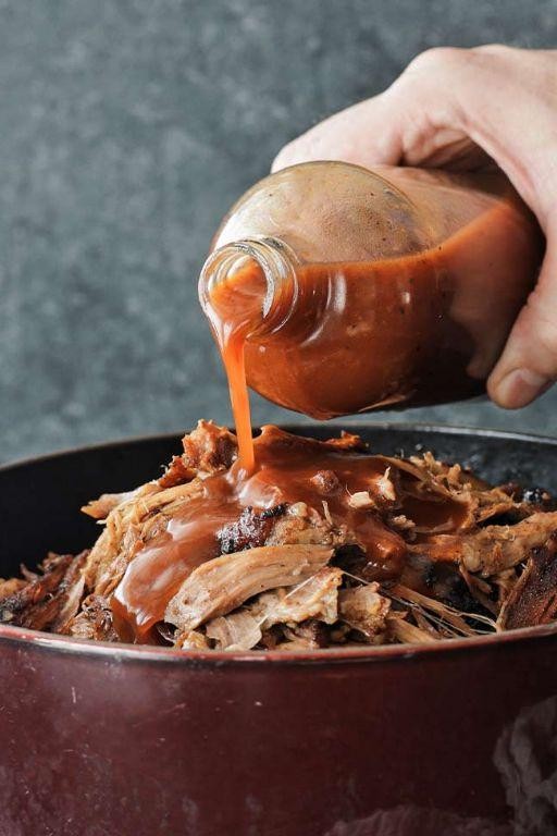 Smoked Pulled Pork with Homemade BBQ Sauce
