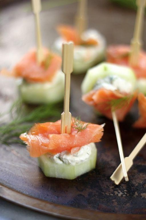 Smoked Salmon and Cream Cheese Bites