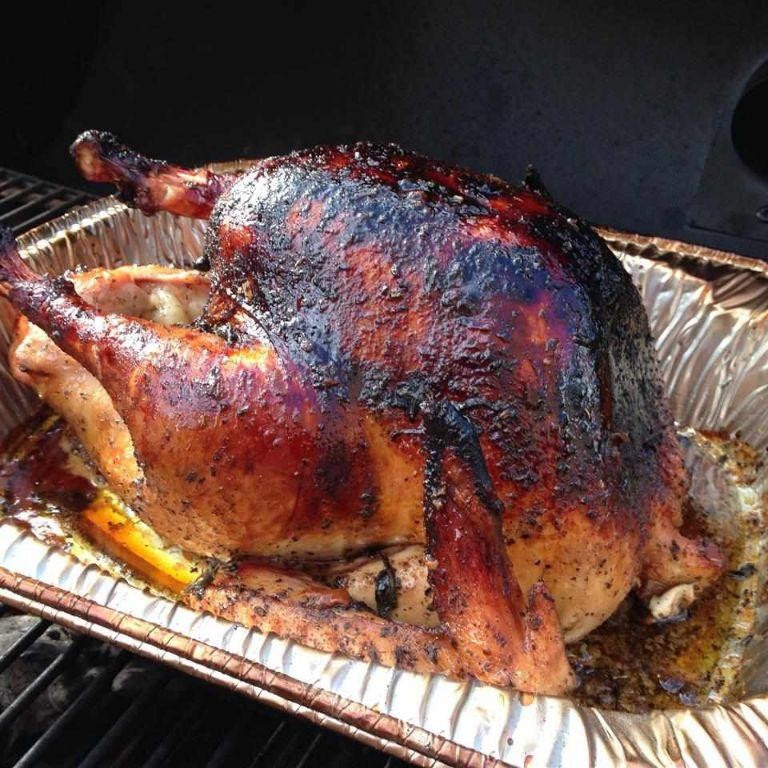 Smoked Turkey Rub with Honey and Chili Flakes