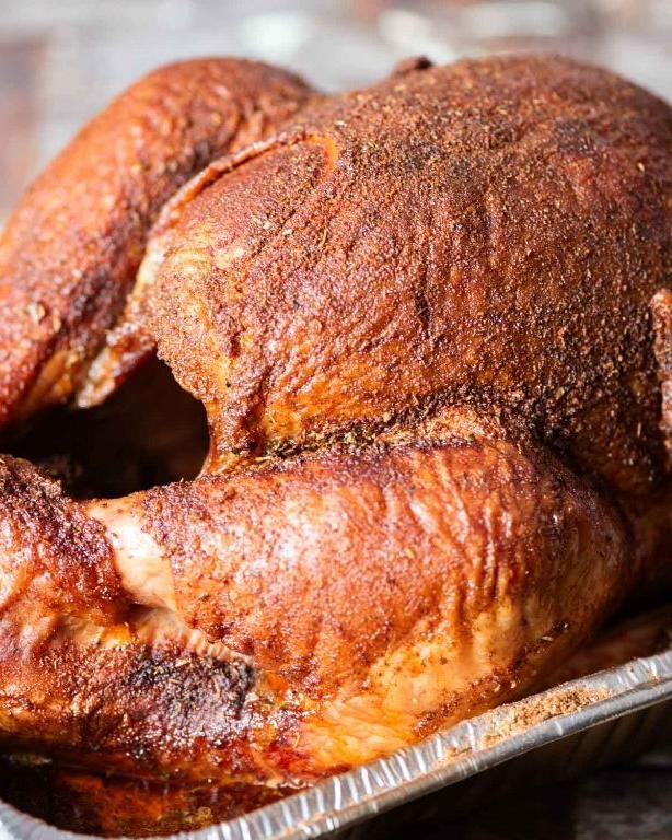 Smoked Turkey Rub with Orange Peel and Coriander