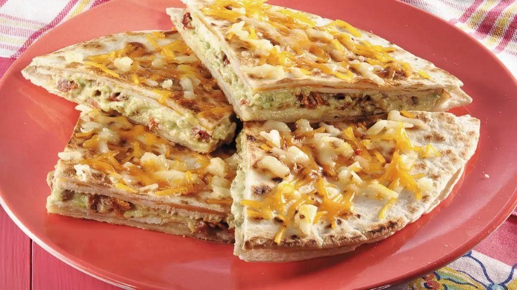 Smoked Turkey and Cheese Quesadillas