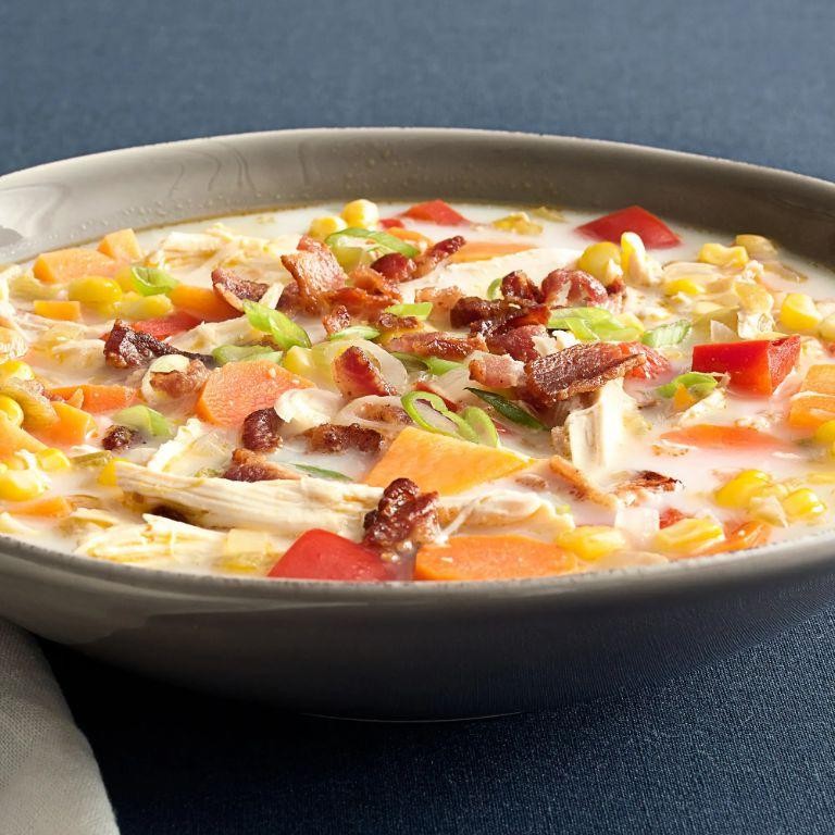 Smoked Turkey and Corn Chowder