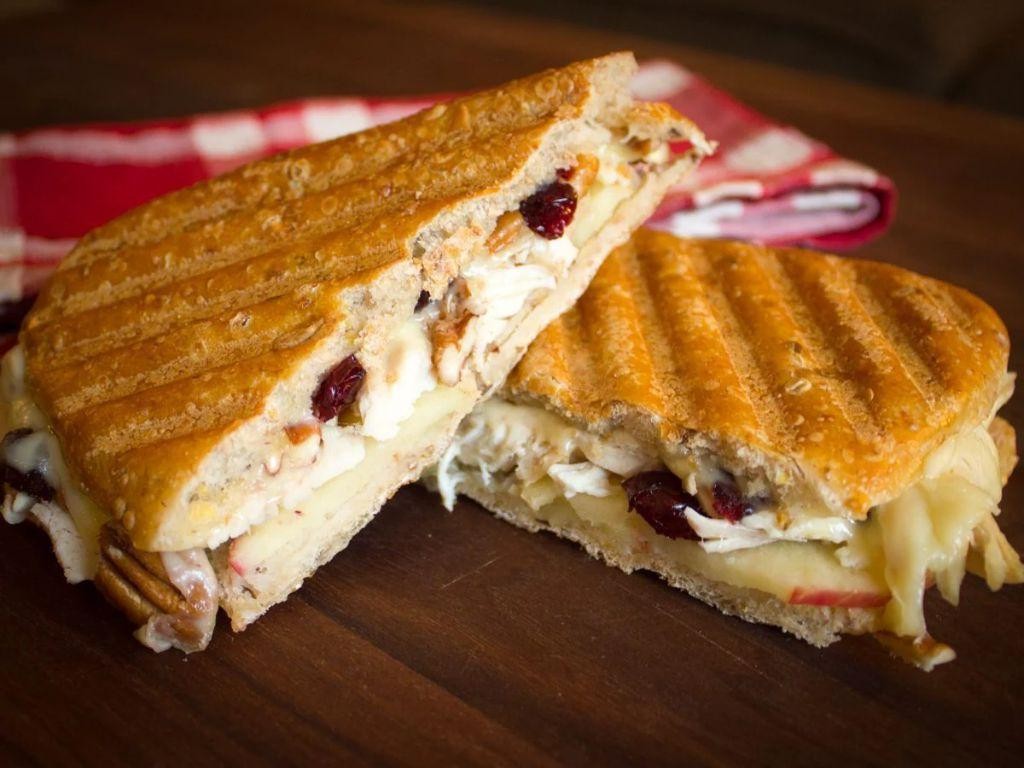 Smoked Turkey and Cranberry Panini