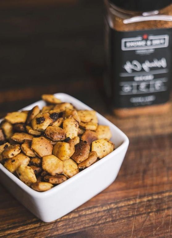 Smoky BBQ Oyster Crackers